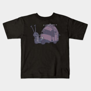 Mutant Vehicle - Snail Car - Burning Man Kids T-Shirt